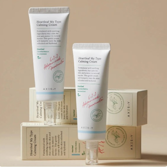 AXIS-Y Kojący nawilżający krem do twarzy Heartleaf My-type Calming Cream 60 ml (2).png