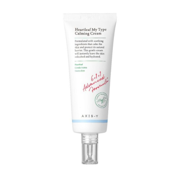 AXIS-Y Kojący nawilżający krem do twarzy Heartleaf My-type Calming Cream 60 ml.png