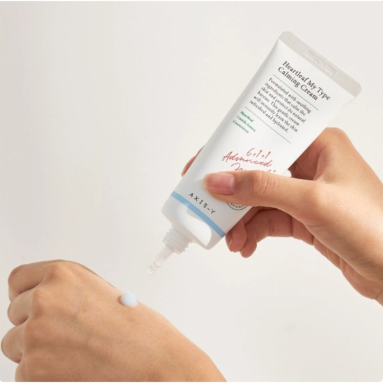 AXIS-Y Kojący nawilżający krem do twarzy Heartleaf My-type Calming Cream 60 ml (3).png