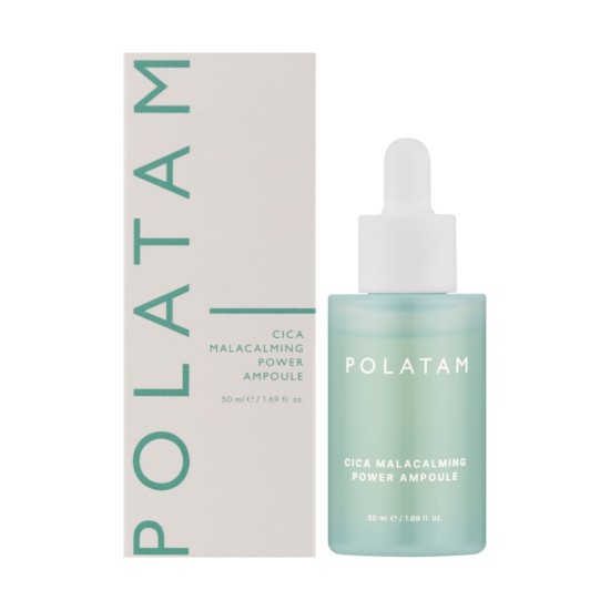 Polatam Cica Malacalming Power Ampoule 50 ml Kojące serum z wąkrotką i malachitem.jpg