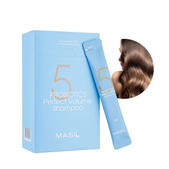 MASIL Szampon nadający włosom objętość 5 Probiotics Perfect Volume 8 ml – Mini (1).jpg