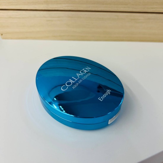 Enough Aqua Air Cushion 21 SPF 50 Podkład w gąbeczce z kolagenem