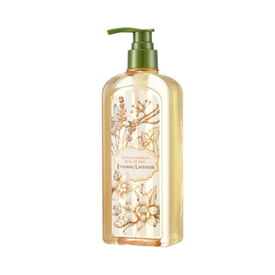 NATURE REPUBLIC Perfume De Nature Body Oil Wash Evening Lavender 345 ml – perfumowany olejek pod prysznic (1).jpg