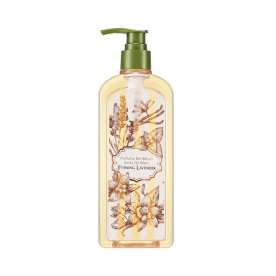 NATURE REPUBLIC Perfume De Nature Body Oil Wash Evening Lavender 345 ml – perfumowany olejek pod prysznic.jpg