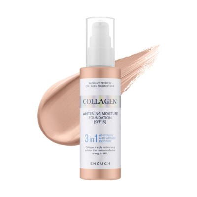ENOUGH Collagen Whitening Moisture Foundation SPF15 (21) – rozświetlający podkład z kolagenem.jpg