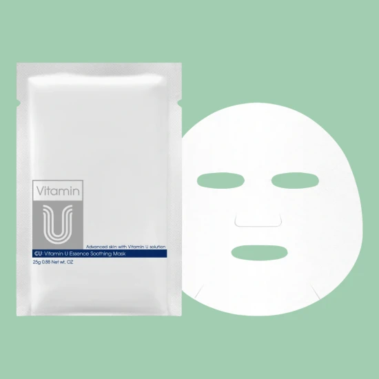 CU SKIN Vitamin U Essence Soothing Mask 25 g - regenerująca maska łagodząca (1).jpg