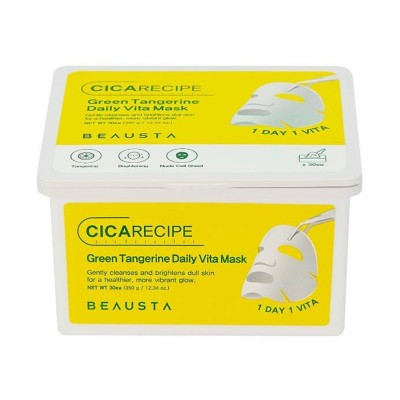 BEAUSTA Cicarecipe Green Tangerine Daily Vita Mask 30 szt .jpg