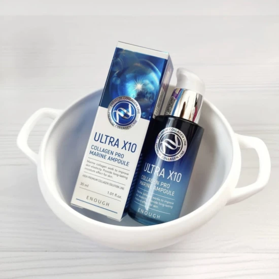 _ENOGH Ultra x10 Collagen Pro Marine Ampoule 30 ml - kolagenowe serum nawilżająco-ujędrniające.jpg