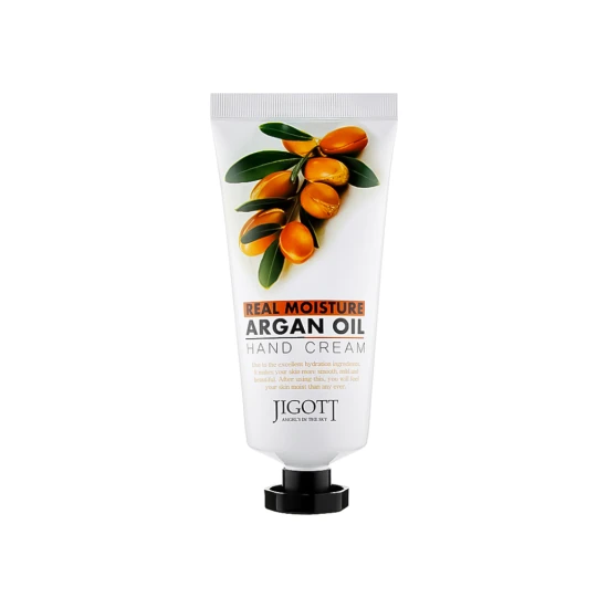 JIGOTT Real Moisture Argan Oil Hand Cream – odżywczy krem do rąk, 100 ml.jpg