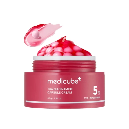 _MEDICUBE TXA Niacinamide Capsule Cream 50 ml - krem kapsulkowy na przebarwienia.jpg
