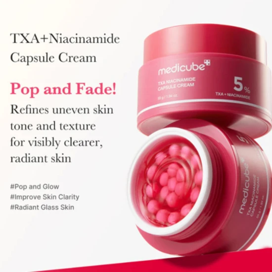 _MEDICUBE TXA Niacinamide Capsule Cream 50 ml - krem kapsulkowy na przebarwienia (2).jpg