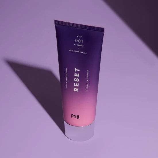 PSA RESET Acai & Manuka Honey Nourishing Cleanser 100 ml – odżywczy żel do mycia twarzy z miodem Manuka i acai (1).jpg