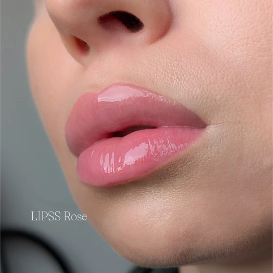LIPSS Lipper Rose Peptides & Ceramides - pielęgnujący błyszczyk do ust z ceramidami i peptydami.jpg