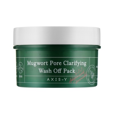 AXIS-Y Mugwort Pore Clarifying Wash Off Pack 100 ml – oczyszczająca maseczka z piołunem.jpg