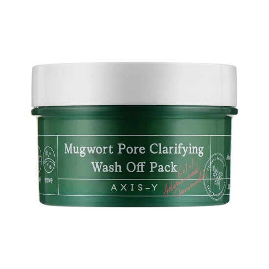 AXIS-Y Mugwort Pore Clarifying Wash Off Pack 100 ml – oczyszczająca maseczka z piołunem.jpg