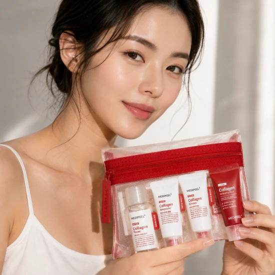 MEDI-PEEL Red Lacto Collagen Skin Care Trial Kit – zestaw miniatur do pielęgnacji twarzy z kolagenem i fermentami, 30 ml + 15 ml × 3.png