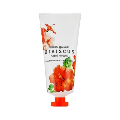 JIGOTT Secret Garden Hibiscus Hand Cream – krem do rąk z hibiskusem, 100 ml.jpg