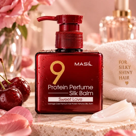 Masil 9 Protein Perfume Silk Balm Sweet Love 180 ml solobeauty .png