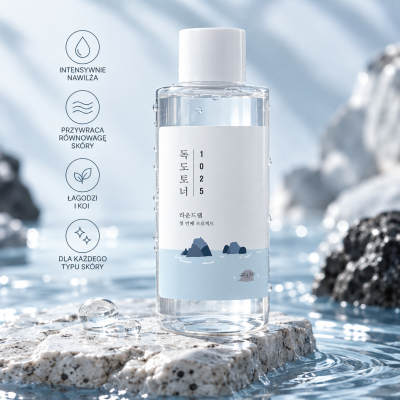 Round Lab 1025 DOKDO Toner 200 ml - nawilżający tonik do twarzy z wodą morską.png