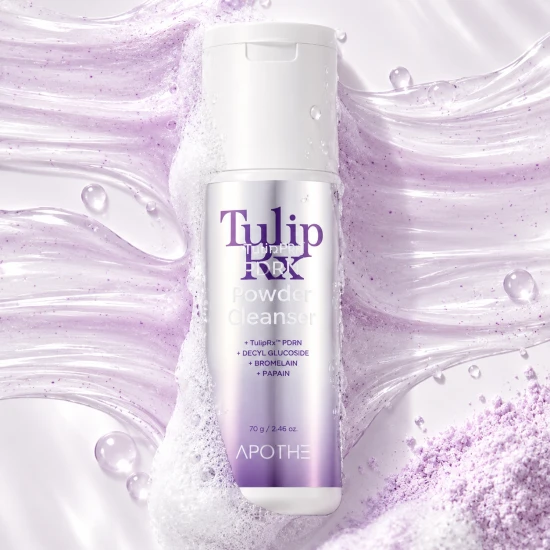 APOTHE TulipRx PDRN Powder Cleanser – enzymatyczny puder do mycia twarzy z PDRN, 70 ml.png