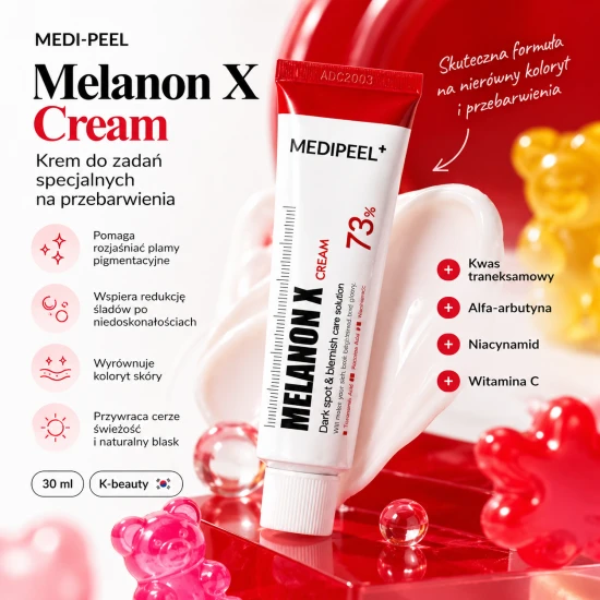 Medi Peel Melanon X Cream 30 ml - krem na przebarwienia z kwasem traneksamowym.png