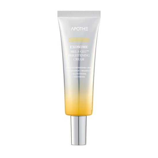 _APOTHE Exosome Mela-Glu Brightening Cream – krem na przebarwienia z niacynamidem, 50 ml.jpg