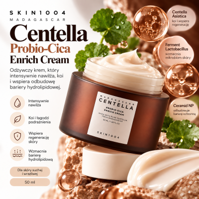 SKIN1004 Madagascar Centella Probio-Cica Enrich Cream – krem z wąkrotką i probiotykami, 50 ml.png