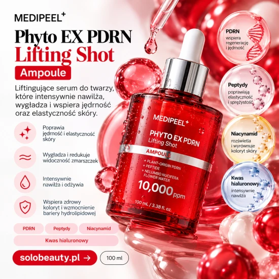 MEDI-PEEL Phyto EX PDRN Lifting Shot Ampoule – serum liftingujące z PDRN i peptydami, 100 ml.png