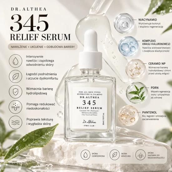 Dr. Althea 345 Relief Serum 30 ml - serum nawilżająco-kojące do twarzy.png
