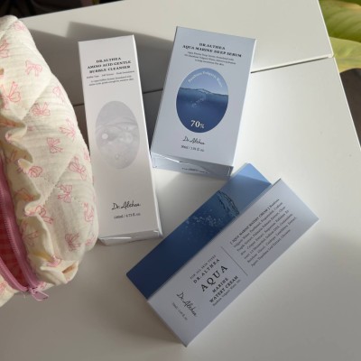 Zestaw Dr. Althea Aqua Marine Deep – pianka, serum i krem nawilżający do twarzy.jpg